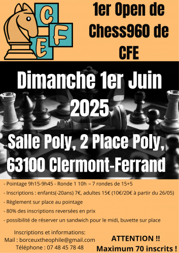 1er Open de Chess960 de CFE affiche (2).png